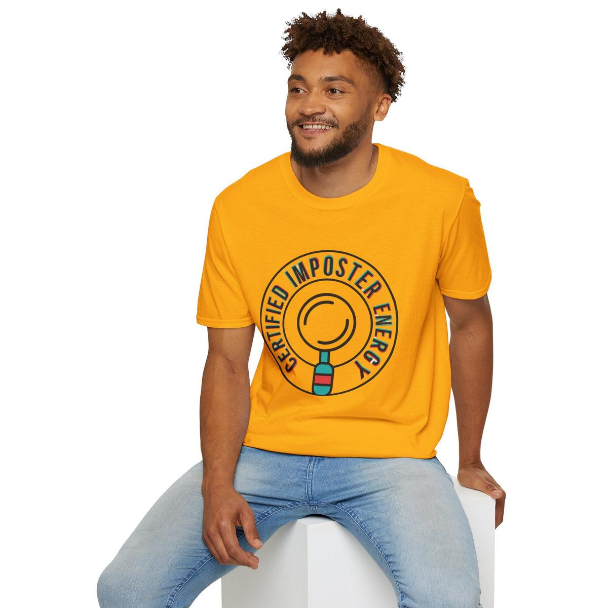 Certified Imposter Energy T-Shirt — Funny Self-Aware Graphic Tee - Trending Now - August 2026