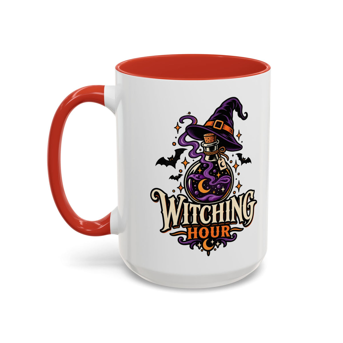 Witching Hour Coffee Mug — Halloween Witch Potion Accent Mug (11/15oz)