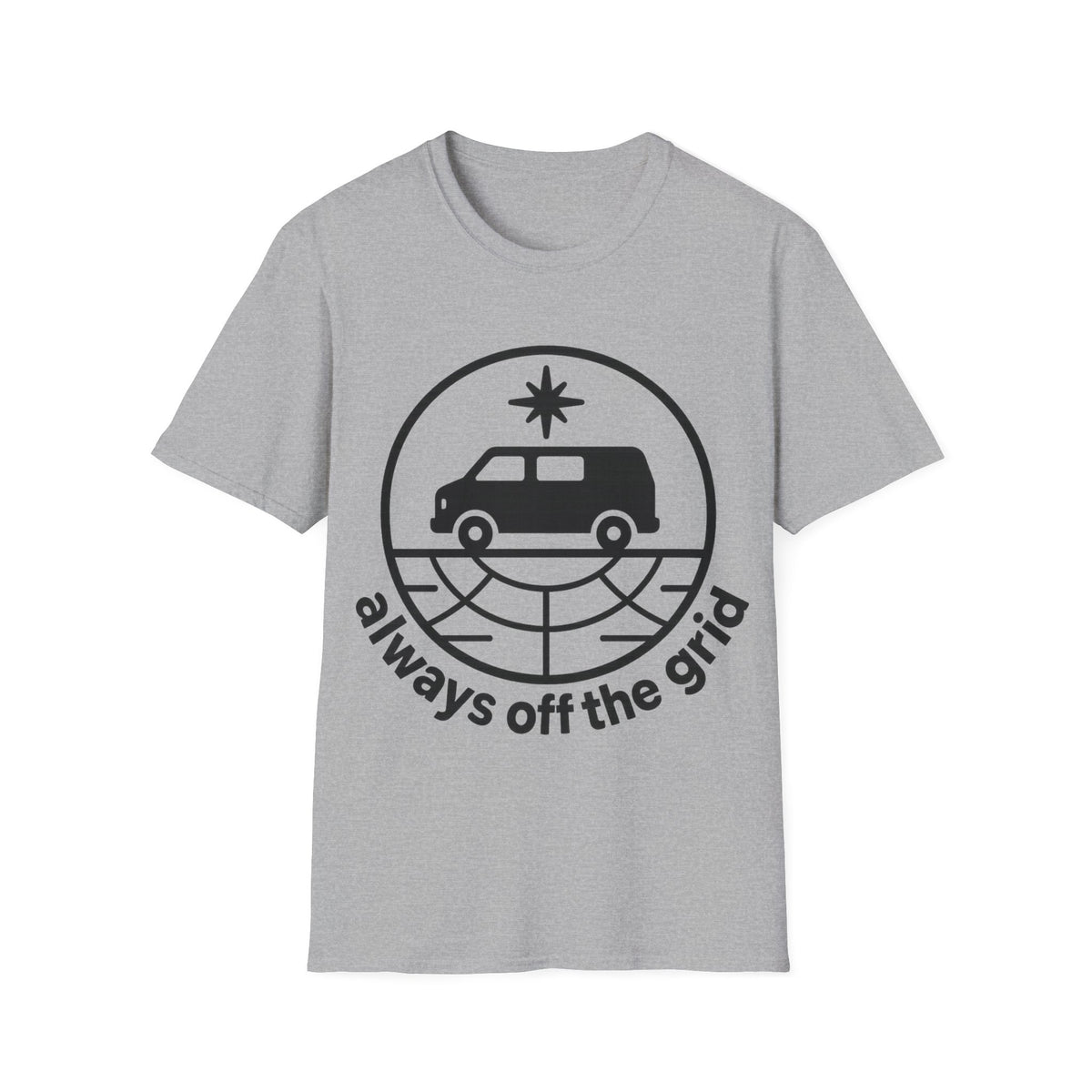 Minimal Black Graphic T-Shirt — Subtle Circular Emblem Tee - Trending Now - September 2026