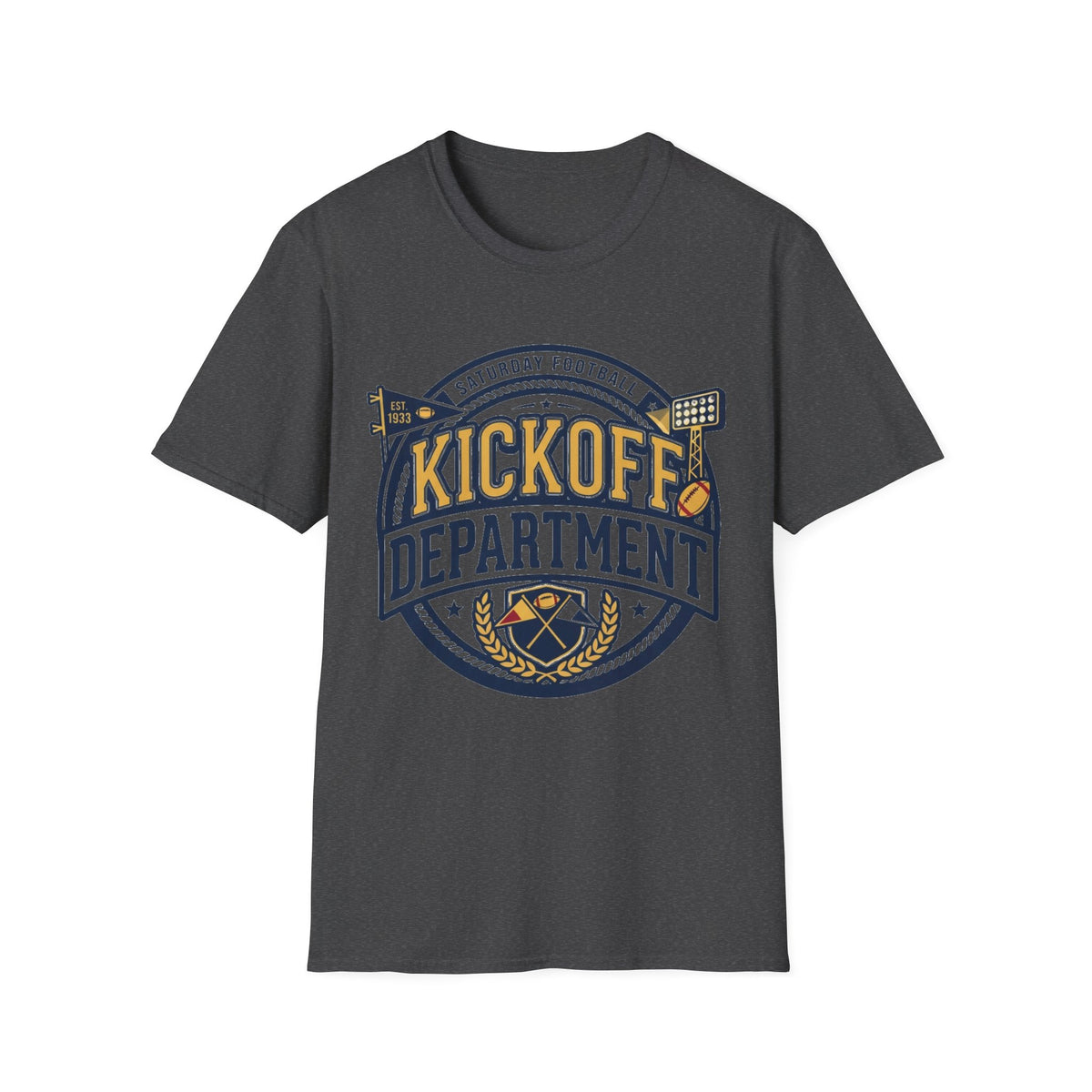 Kickoff Football T-Shirt — Game Day Logo Tee - Trending Now - August 2026