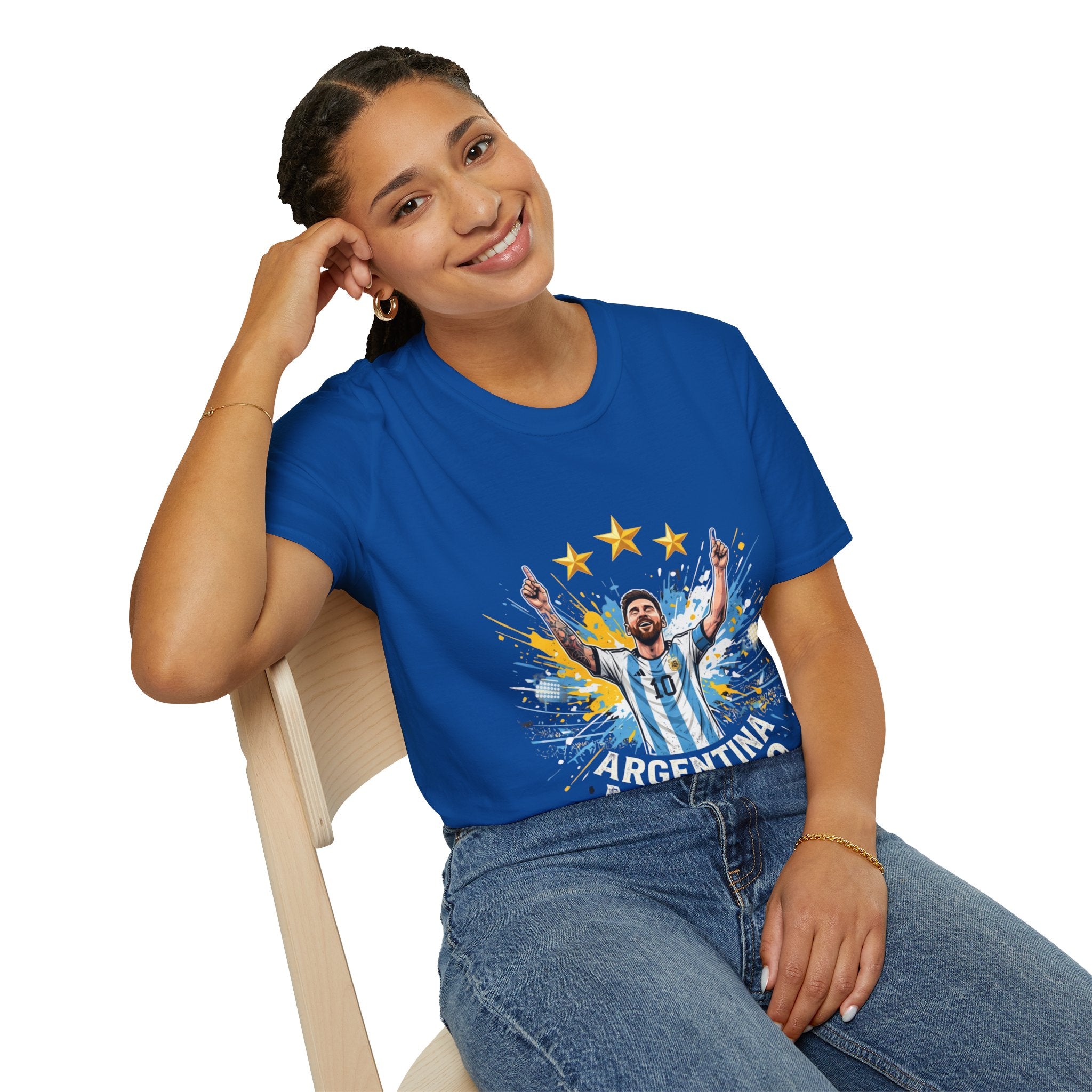 Argentina Messi  Soccer T‑Shirt — Argentina Messi 10 Fan Tee