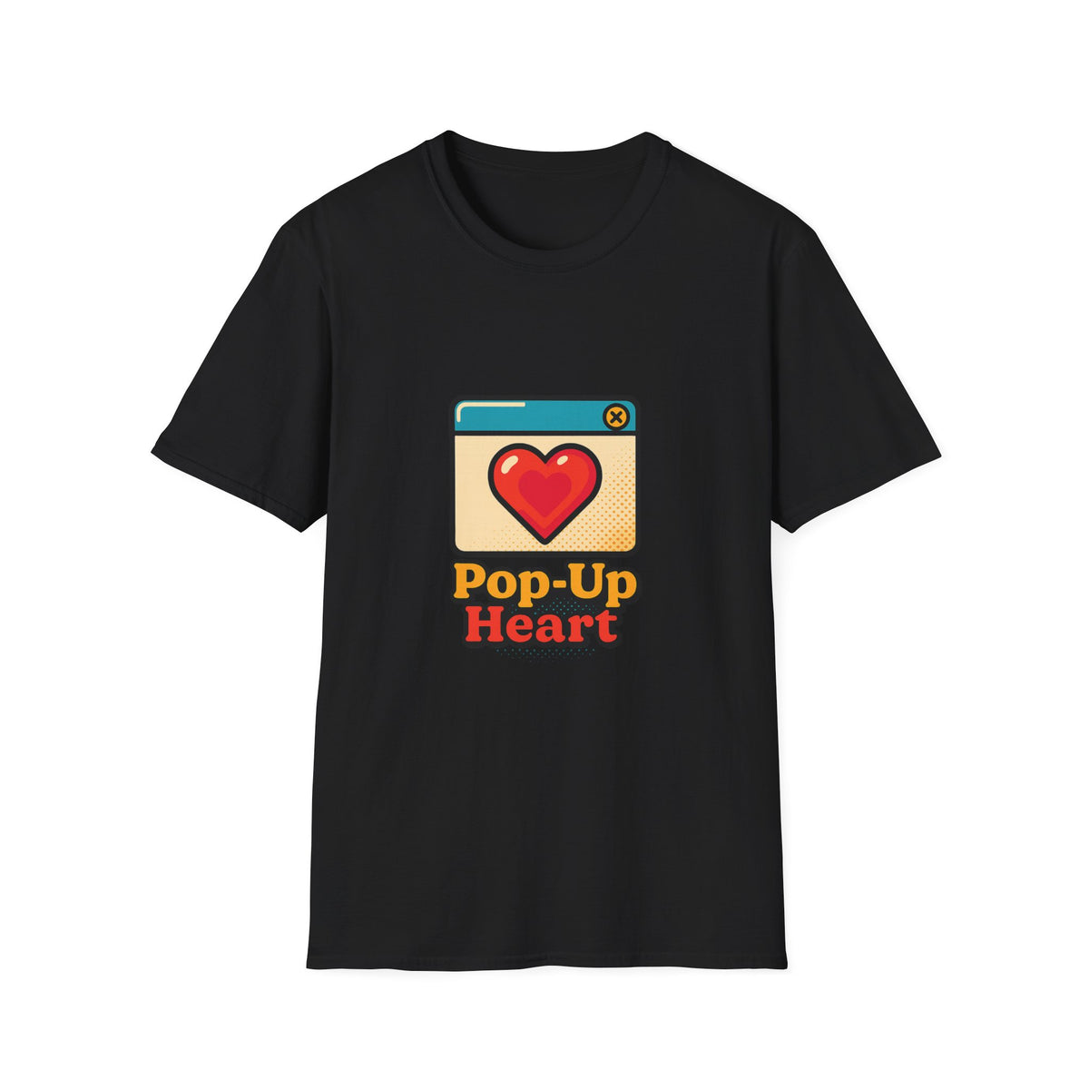 Pop-Up Heart T-Shirt — Cute Retro Heart Graphic Tee - Trending Now - October 2026