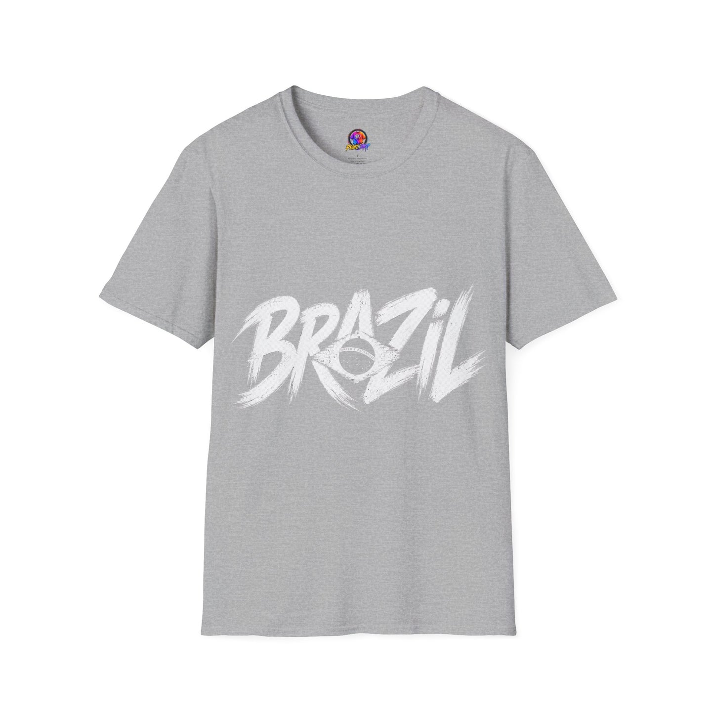 Brazil Minimal Marble Waves T-Shirt