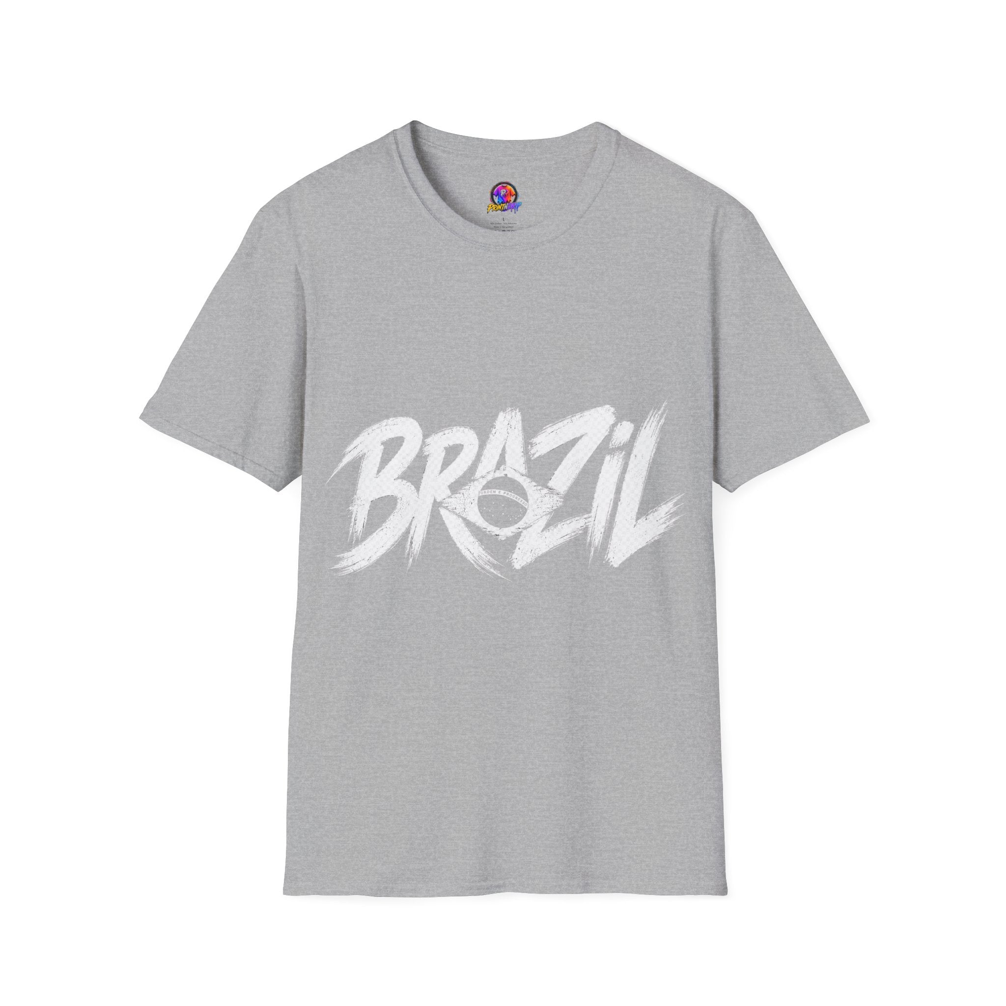 Brazil Minimal Marble Waves T-Shirt