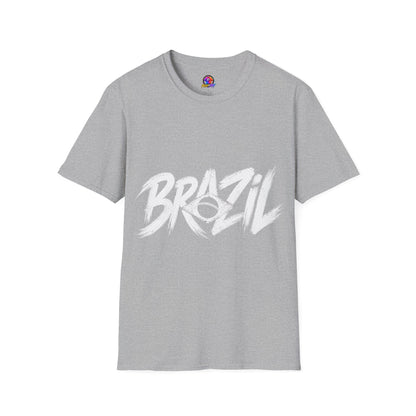 Brazil Minimal Marble Waves T-Shirt