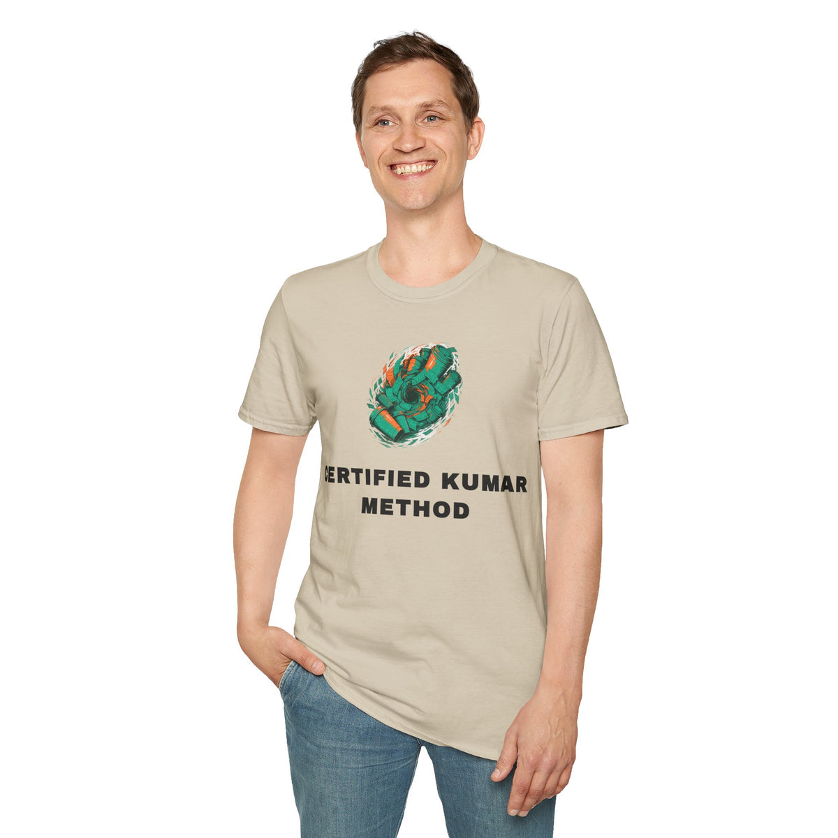Certified Kumar Method T-Shirt — Minimal Abstract Art Tee - Trending Now - September 2026