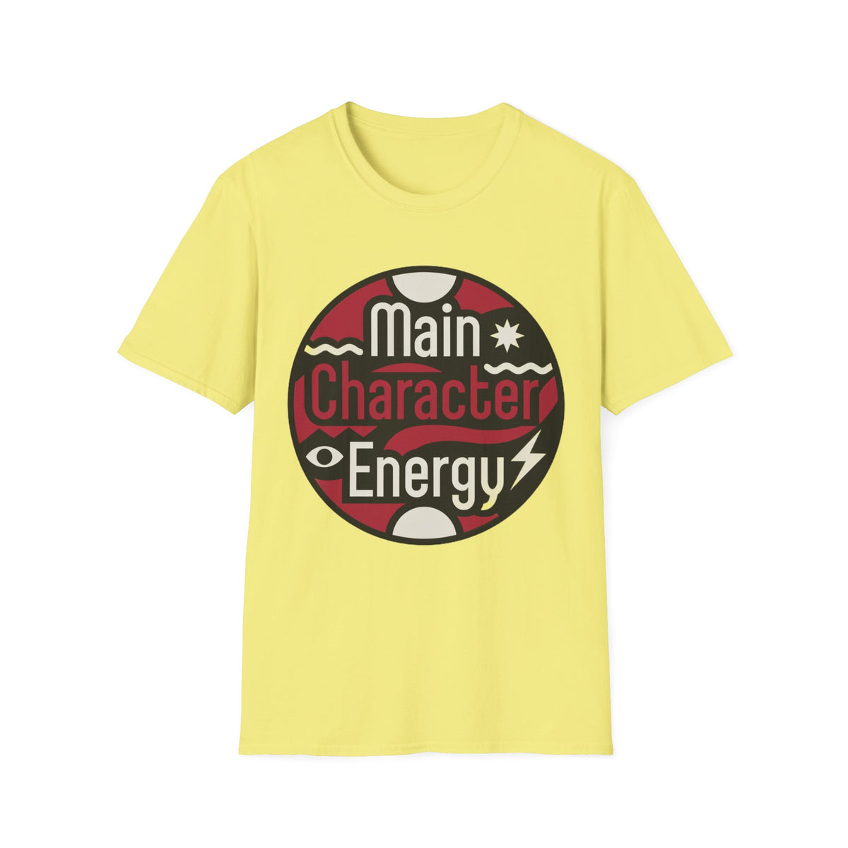 Main Character Energy T-Shirt — Bold Retro Graphic Tee - Trending Now - August 2026