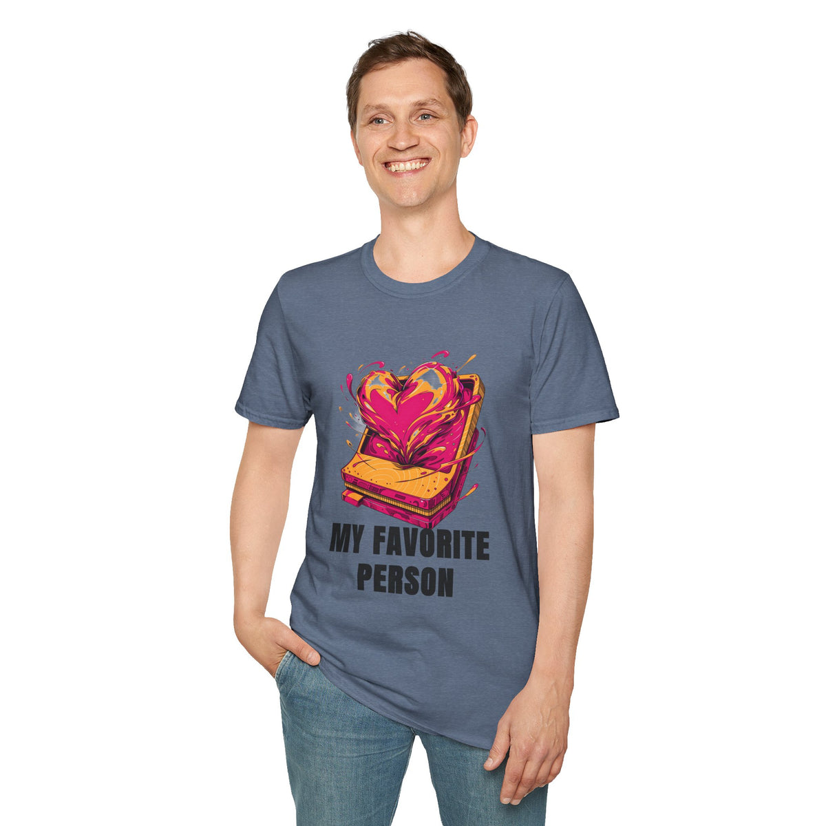 T‑Shirt — "My Favorite Person" Toasted Heart Graphic Tee (Valentine’s Day Gift) - Trending Now - August 2026