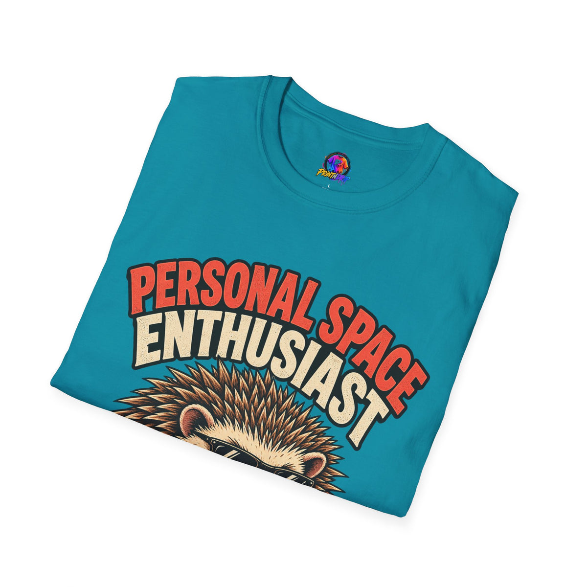 Personal Space Enthusiast T-Shirt — Funny Hedgehog Graphic Tee