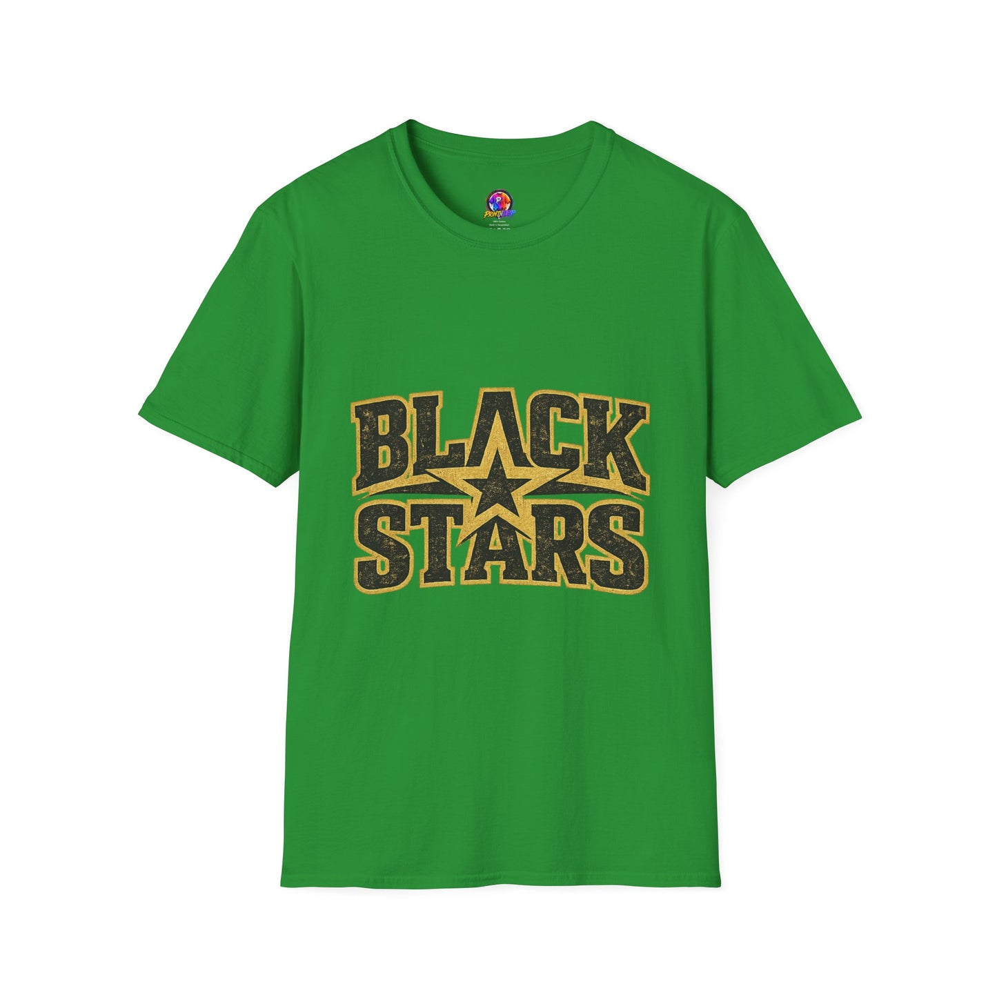 Ghana Black Stars T-Shirt — Bold Vintage Star Logo Tee