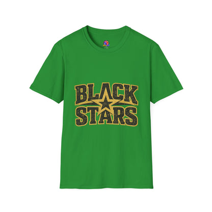 Ghana Black Stars T-Shirt — Bold Vintage Star Logo Tee