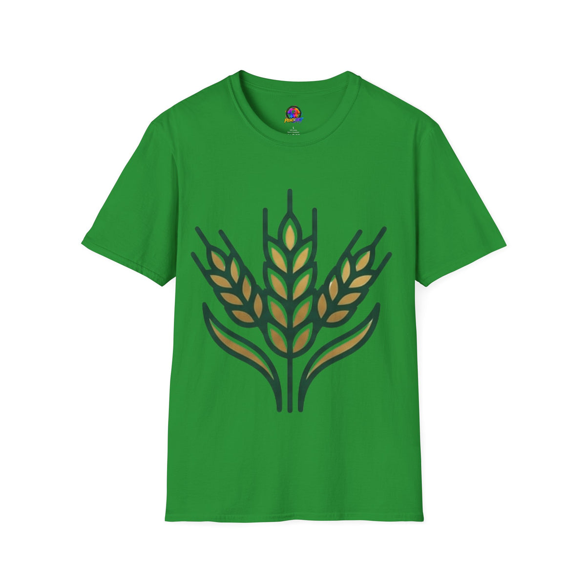 Thanksgiving T-shirt Wheat Field Graphic T-Shirt — Rustic Harvest Farmwear