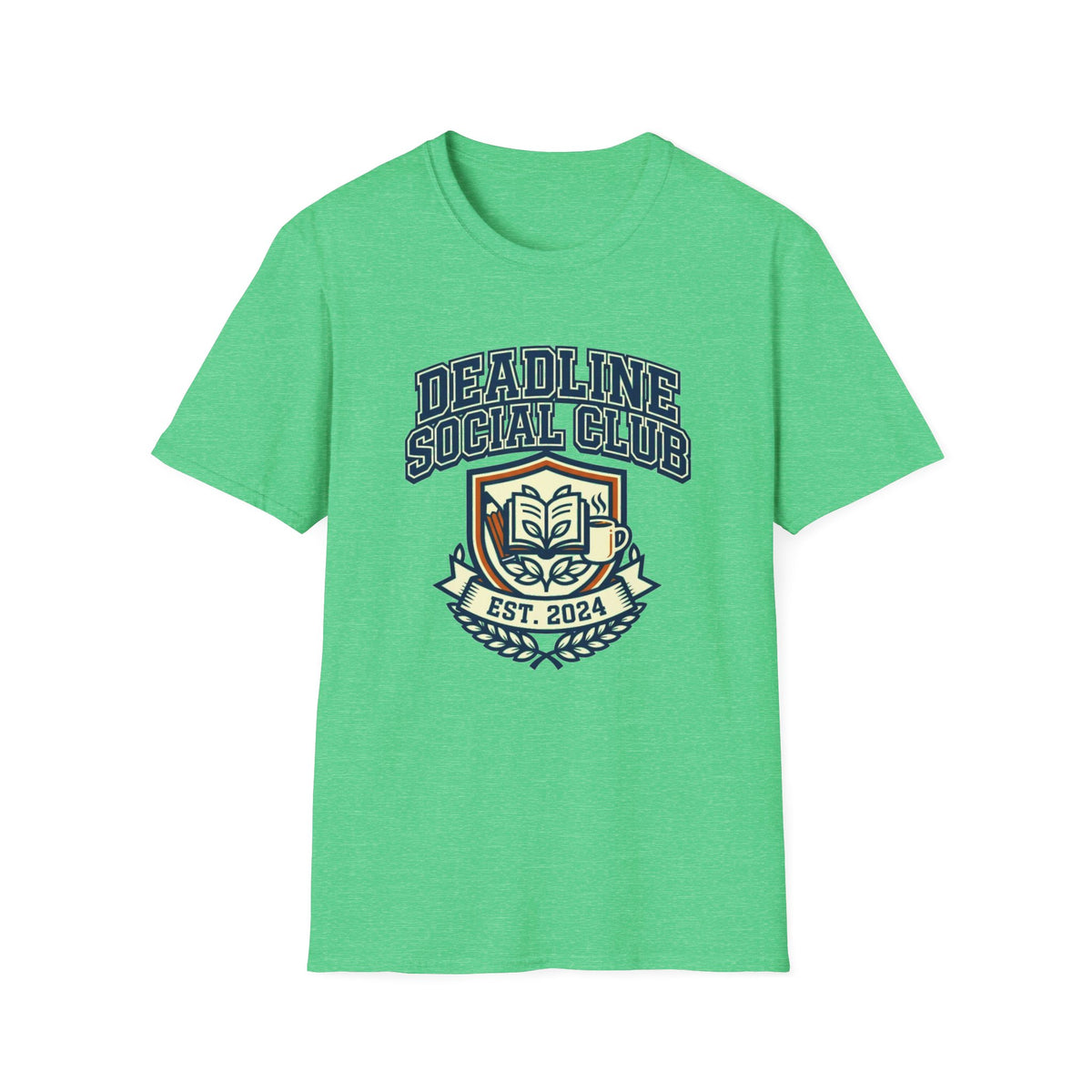 Deadline Social Club T-Shirt — Retro Collegiate Badge Tee - Trending Now - August 2026