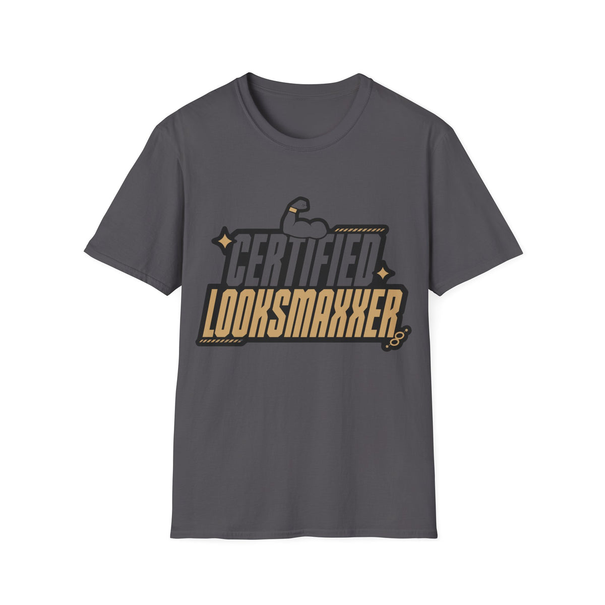 Certified Looksmaxxer T-Shirt — Funny Fitness & Glow-Up Tee - Trending Now - August 2026