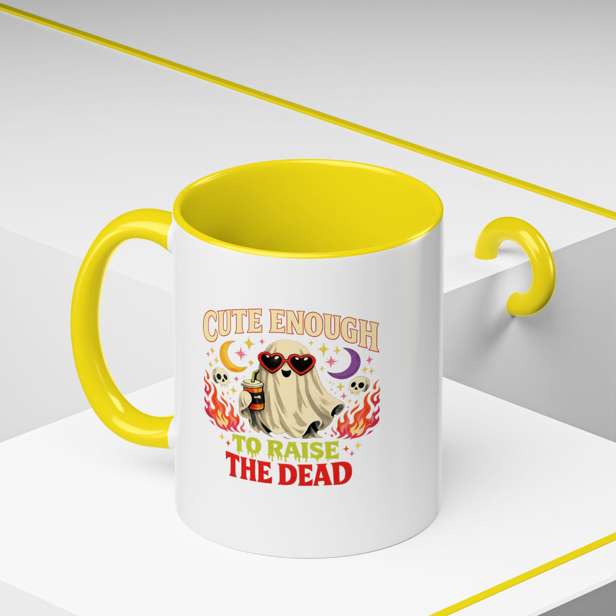 Halloween  Cute Enough Accent Coffee Mug