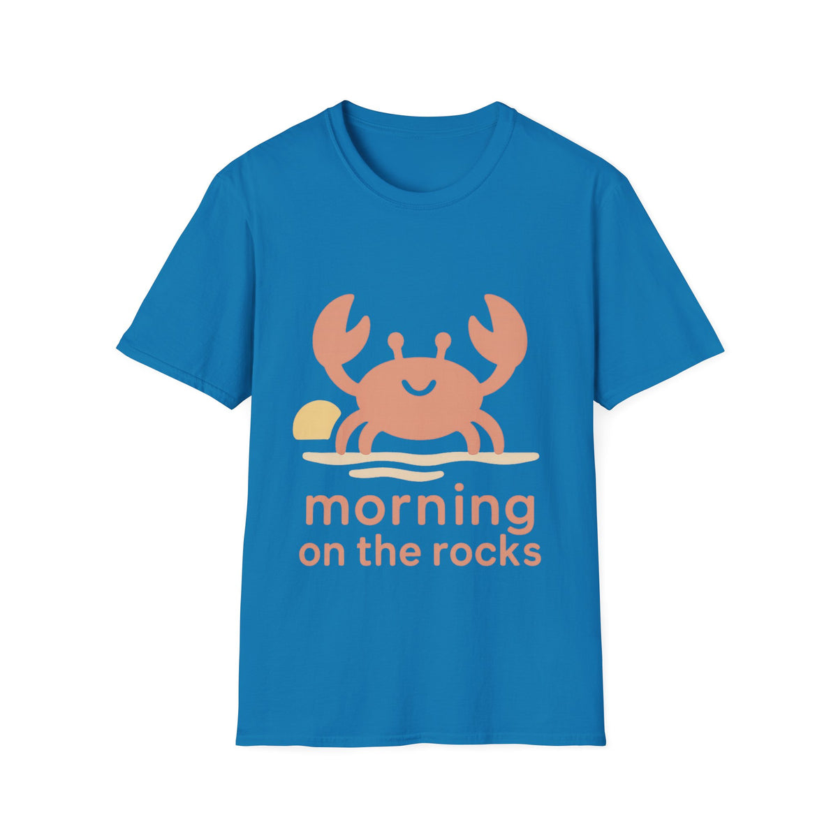 Cute Crab Morning on the Coast Graphic Tee - Trending Now - September 2026