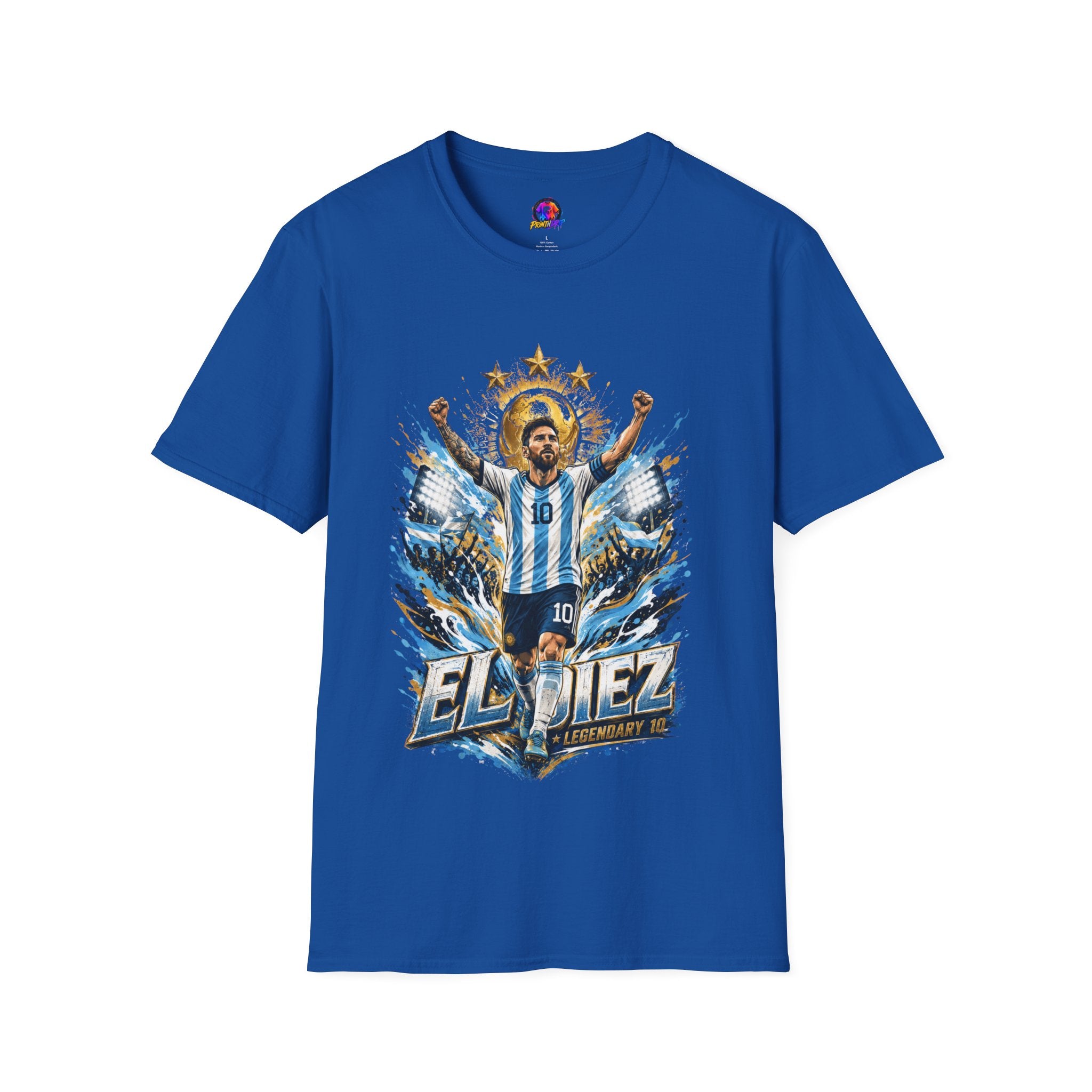 Argentina Soccer Legend 'El Diez' T‑Shirt