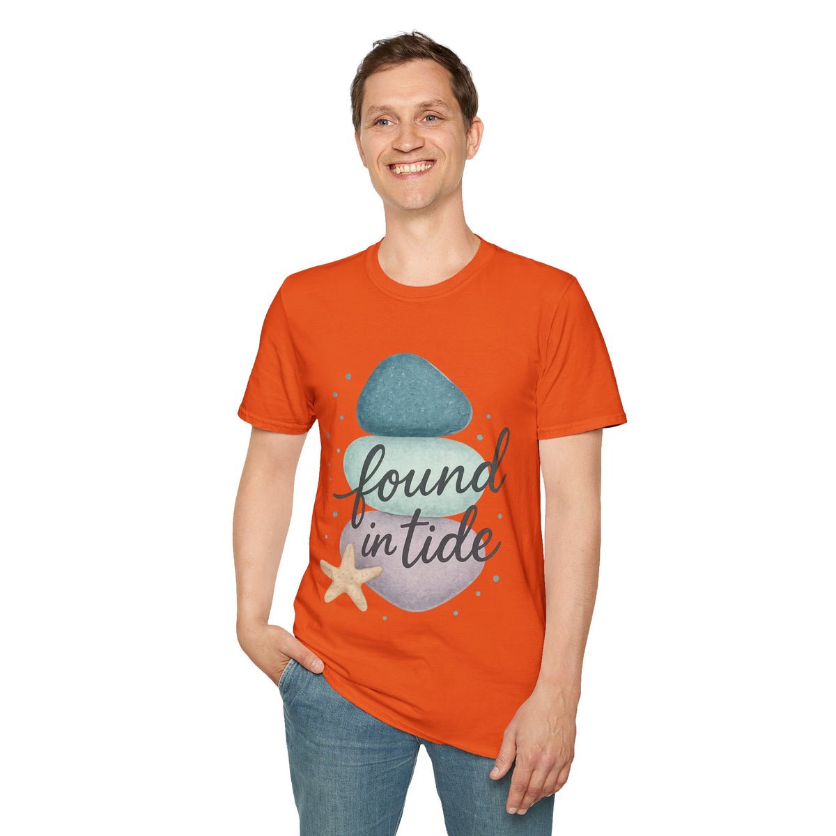 Found My Balance Beach Zen T-Shirt — Stacked Stones & Starfish Relaxation Tee - Trending Now - September 2026