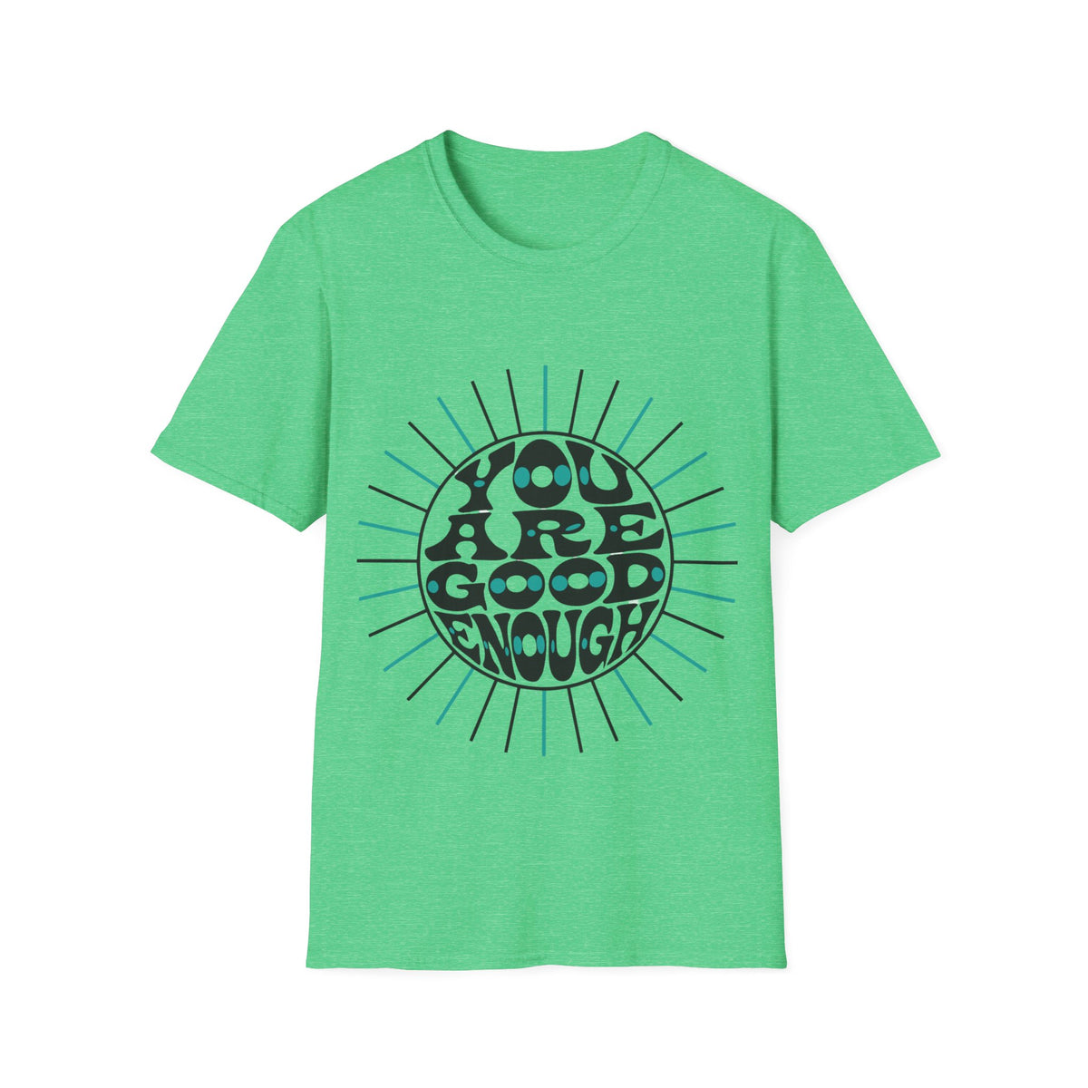 T-Shirt — "You Are Good Enough" Retro Positive Graphic Tee - Trending Now - September 2026