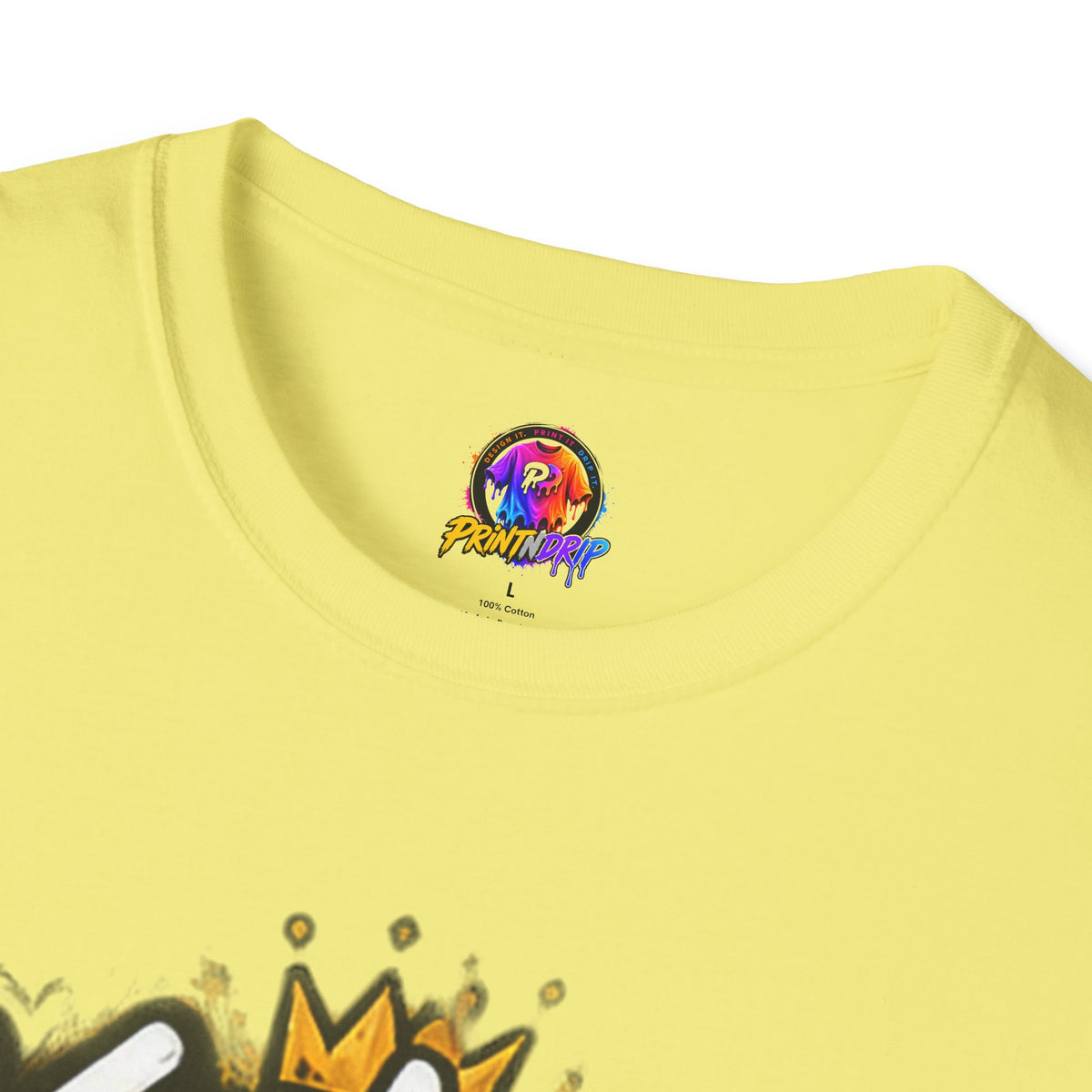 Children's Cancer Awareness T-Shirt — "Kids Fight The Toughest Battles" Gold Ribbon