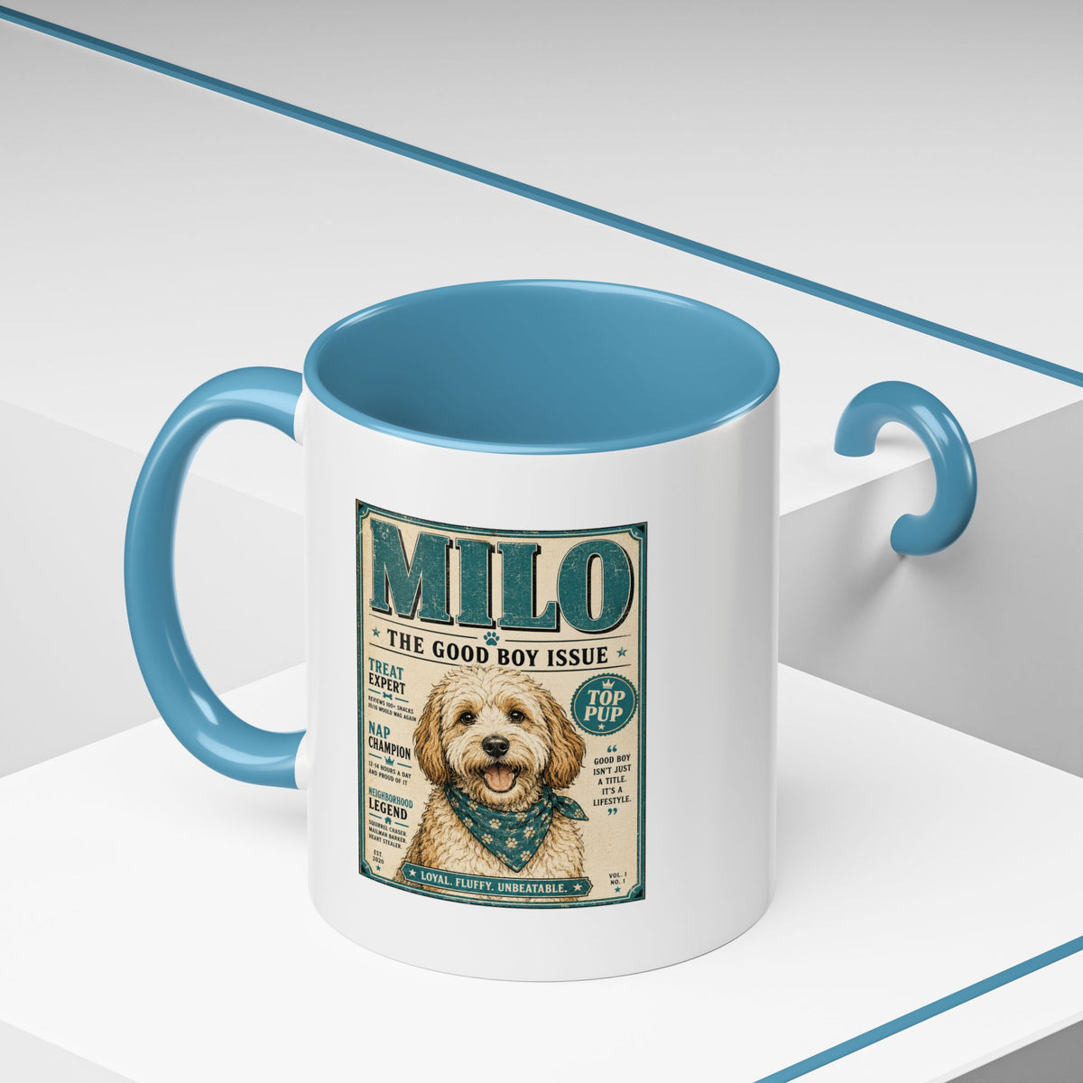 Milo Bailey Dog Dad Mom Milo 'The Good Boy Issue' Coffee Mug