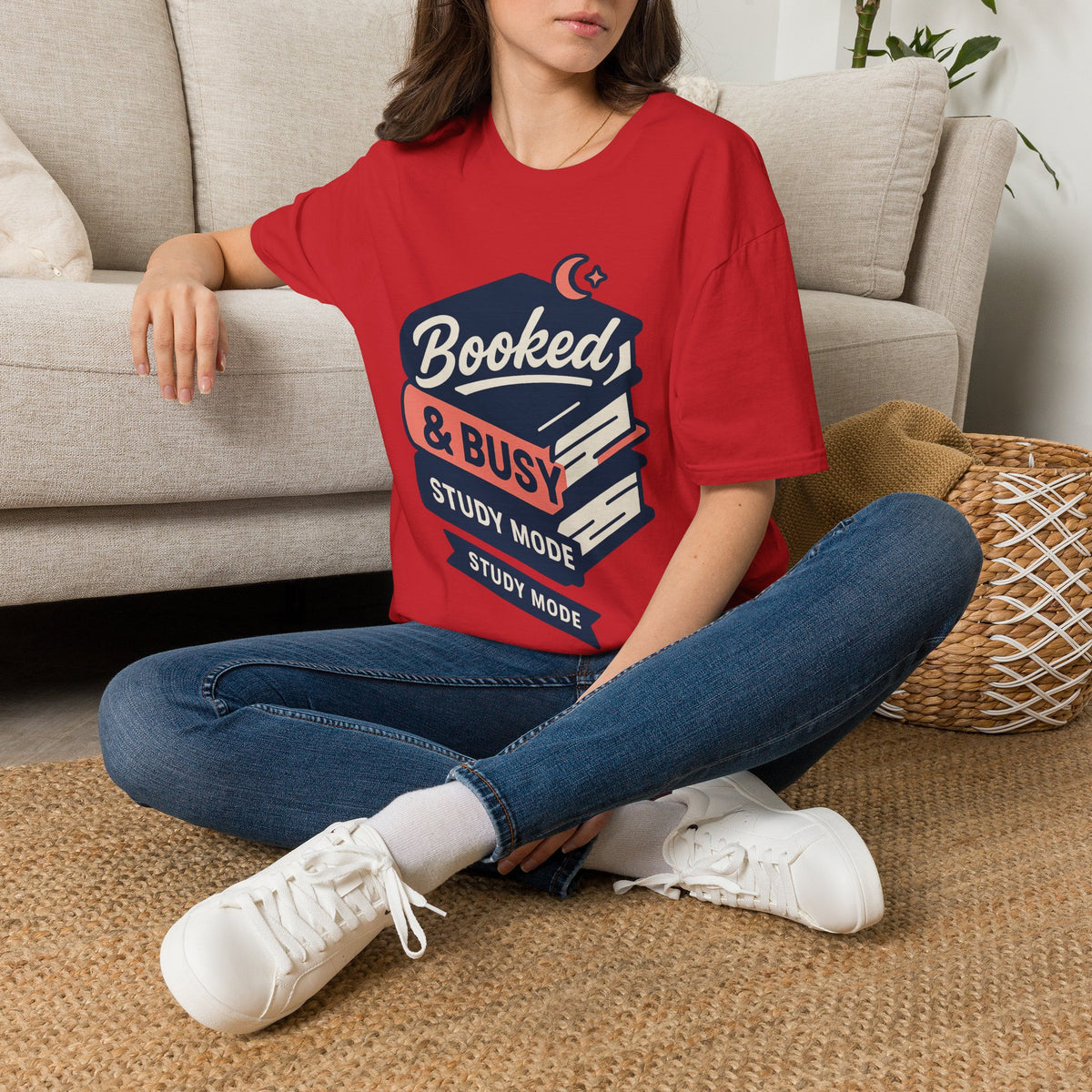 Booked & Busy T‑Shirt – Librarian/Book Lover Reading Gift - Trending Now - August 2026