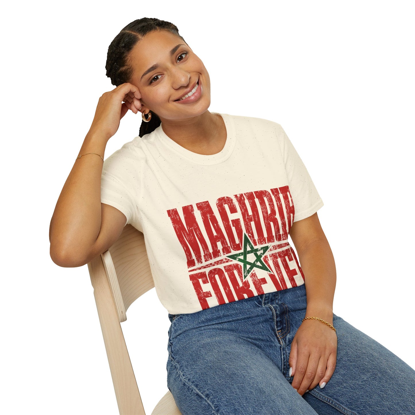 Morocco T-Shirt — Maghrib Forever Moroccan Flag Graphic Tee