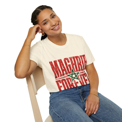 Morocco T-Shirt — Maghrib Forever Moroccan Flag Graphic Tee