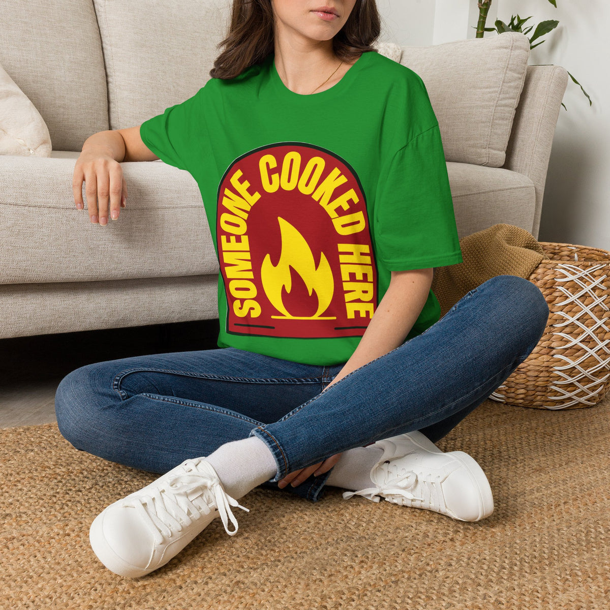 Someone Cooked Here T-Shirt — Funny Chef/Kitchen Cooking Shirt - Trending Now - August 2026