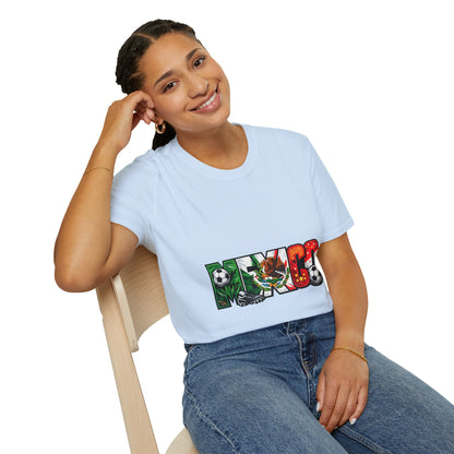 Mexico Soccer T-Shirt — Mexican Flag Football Pride Tee