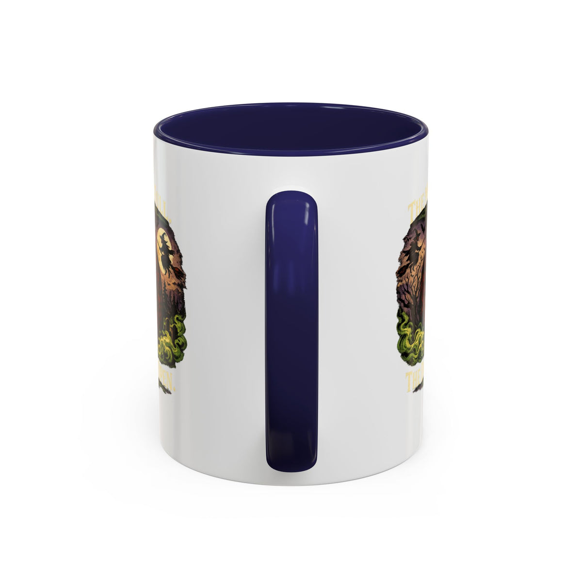 Halloween  The Moon Is Full Accent Coffee Mug