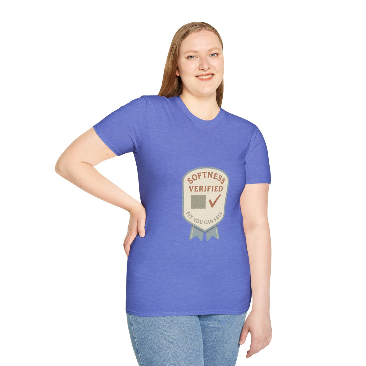 Softness Verified Badge T-Shirt — Cozy Comfort Graphic Tee - Trending Now - October 2026