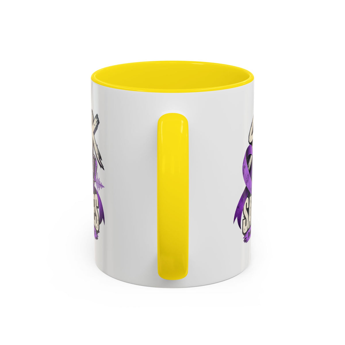 Speak Up Save Lives Domestic Violence Awareness Coffee Mug