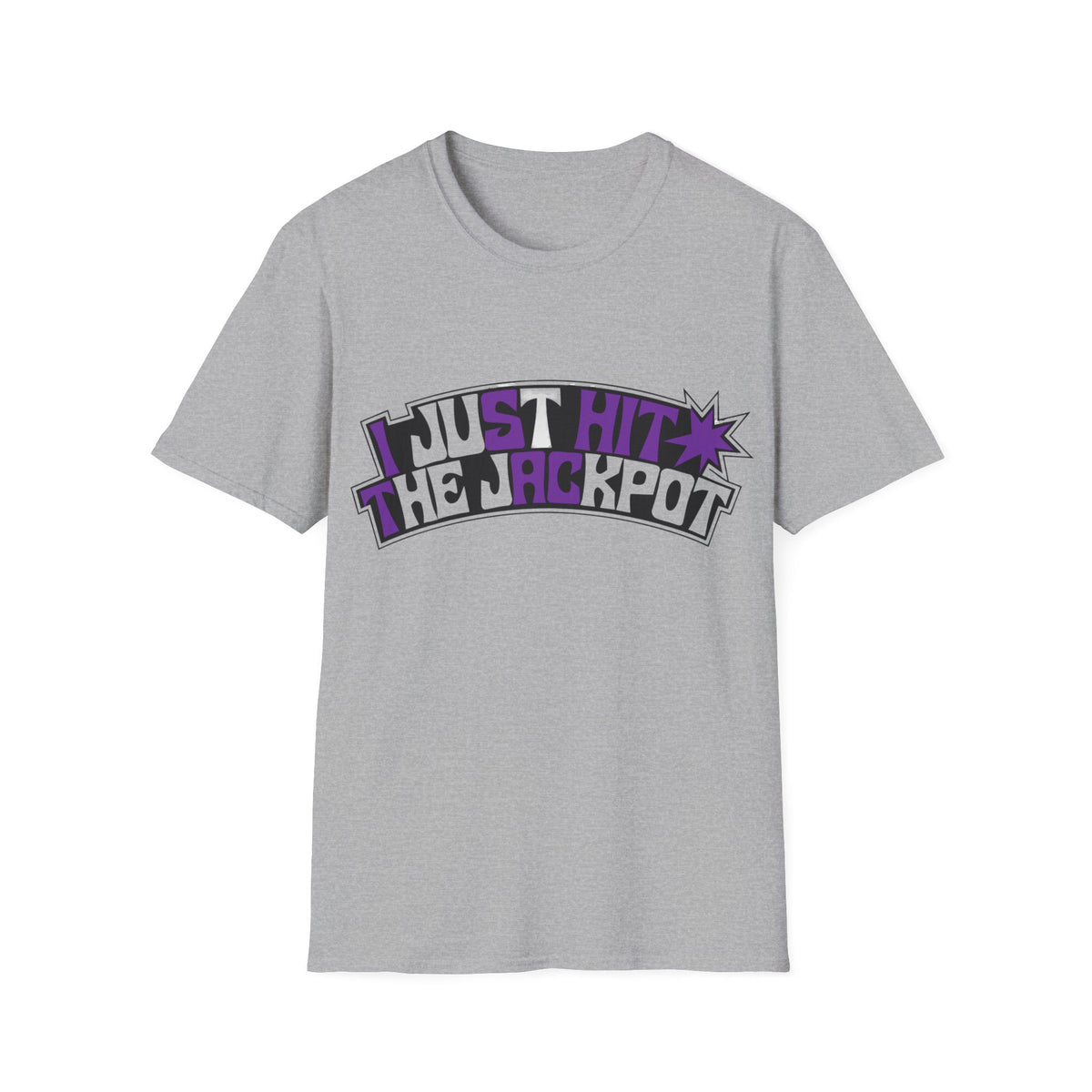 Just Hit the Jackpot T-Shirt — Retro Casino Graphic Tee - Trending Now - August 2026