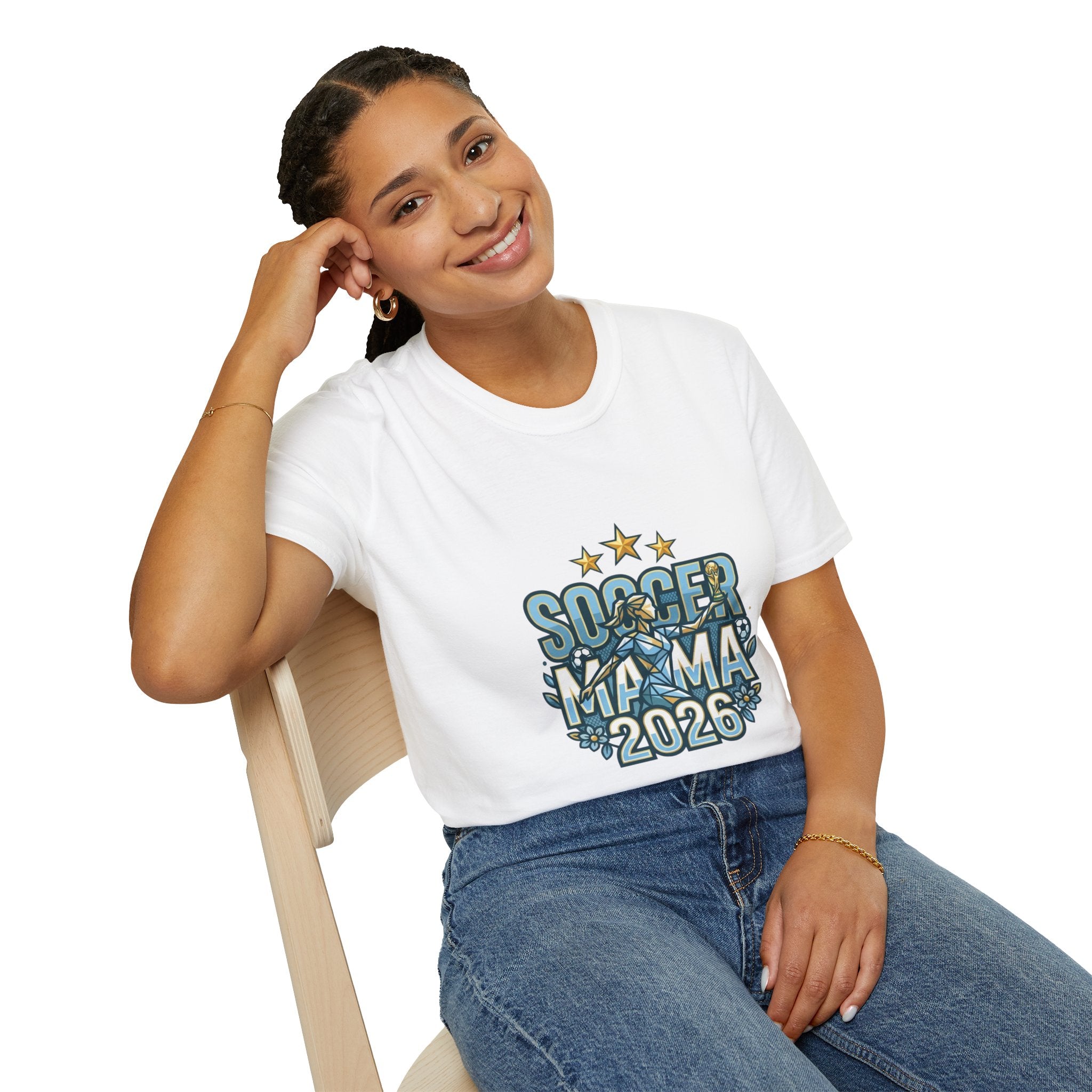 Soccer Mama 2026 T-Shirt — Women's Supporter Mom Tee