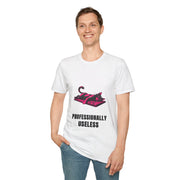 T‑Shirt — 'Professionally Useless' Relaxed Cat Graphic Tee - Trending Now - August 2026