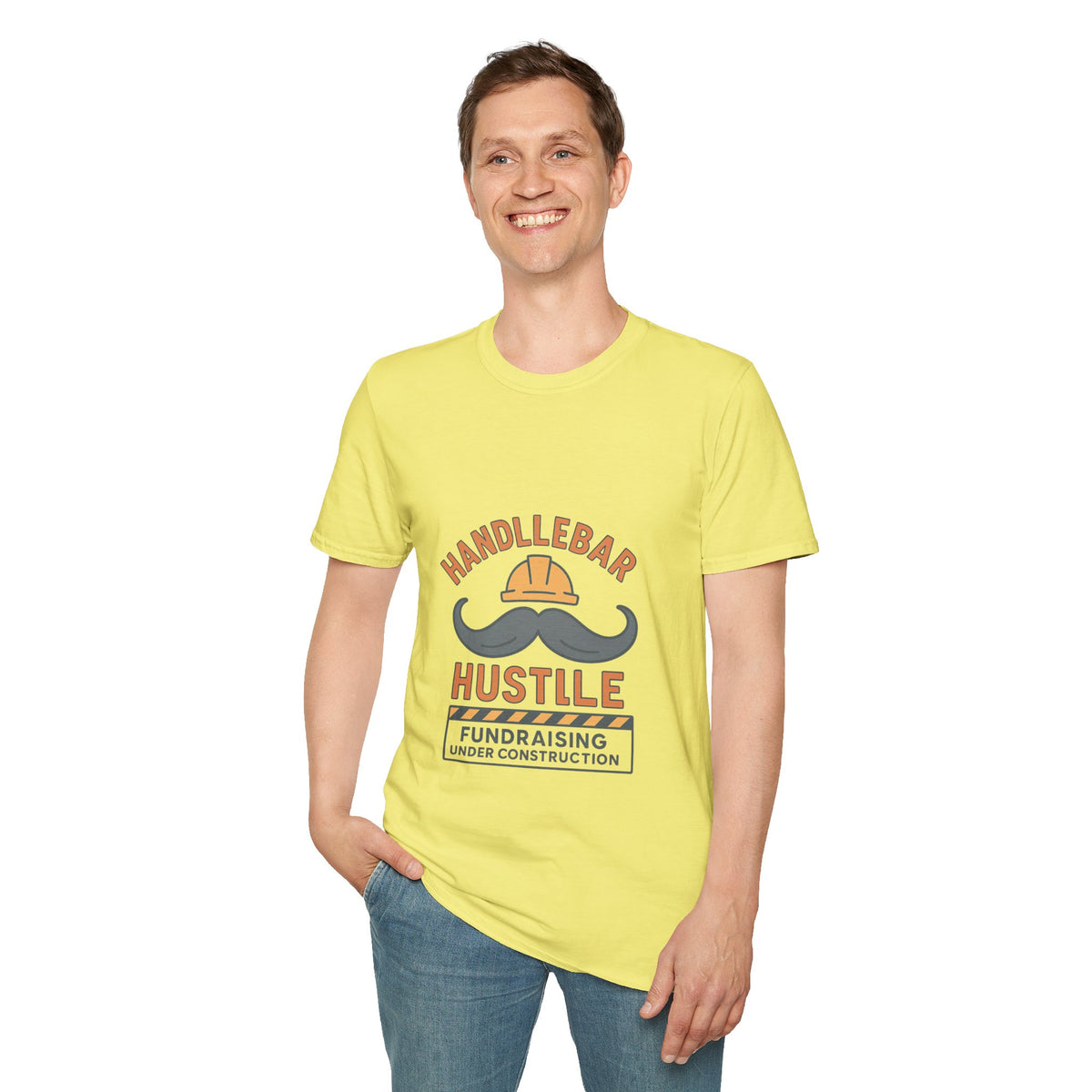 Handlebar Hustle T-Shirt — Vintage Barber Mustache Logo Tee - Trending Now - October 2026
