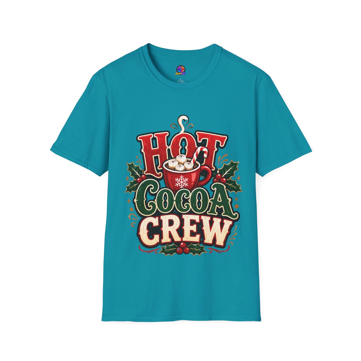 Hot Cocoa Crew T‑Shirt — Cozy Holiday Hot Chocolate Graphic Tee
