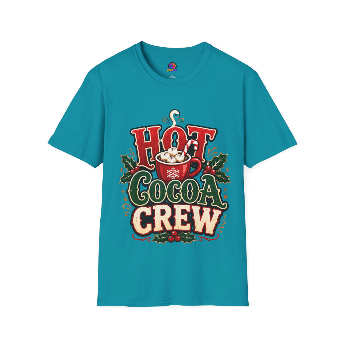Hot Cocoa Crew T‑Shirt — Cozy Holiday Hot Chocolate Graphic Tee