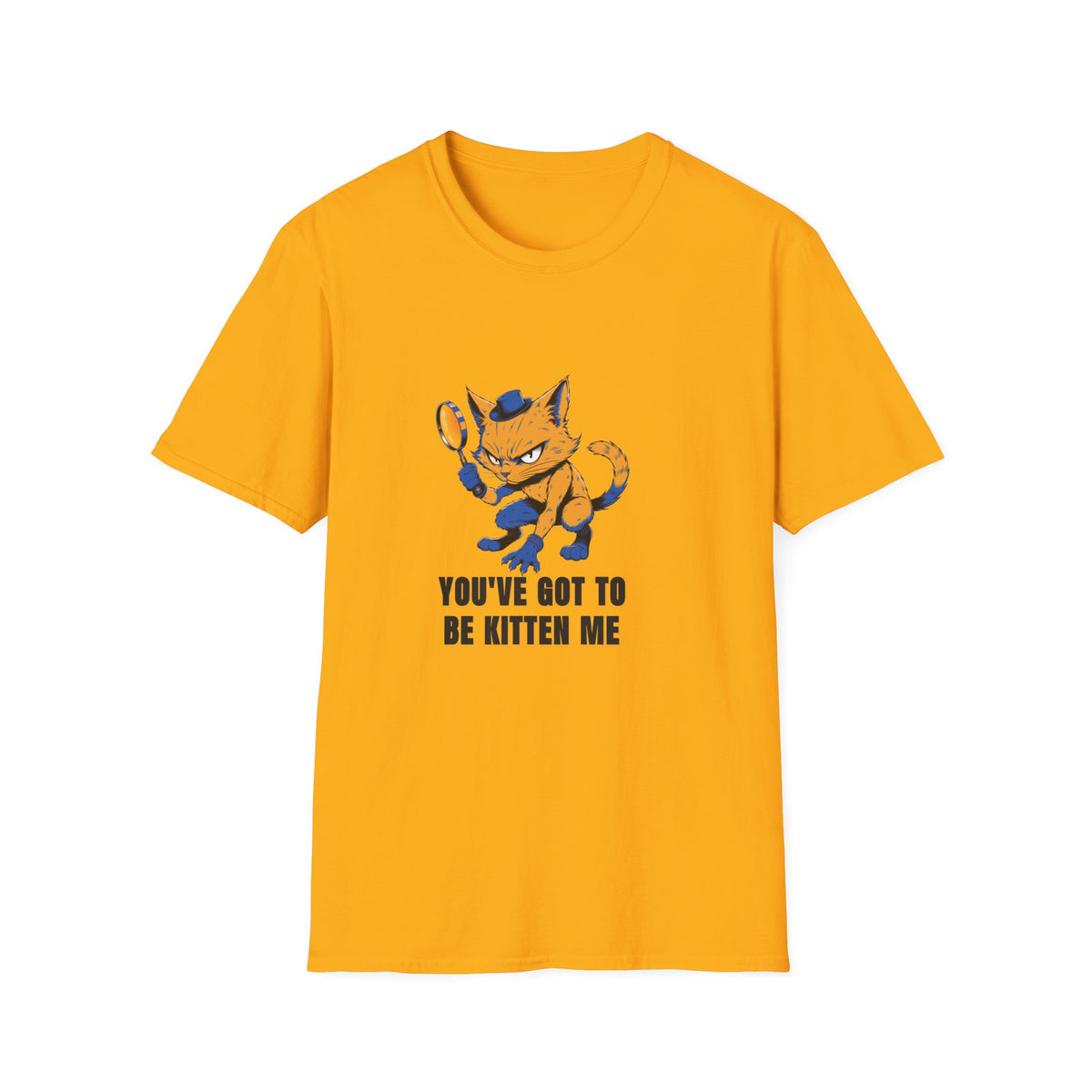 Detective Cat T-Shirt – "You've Got to Be Kitten Me" Funny Graphic Tee - Trending Now - August 2026