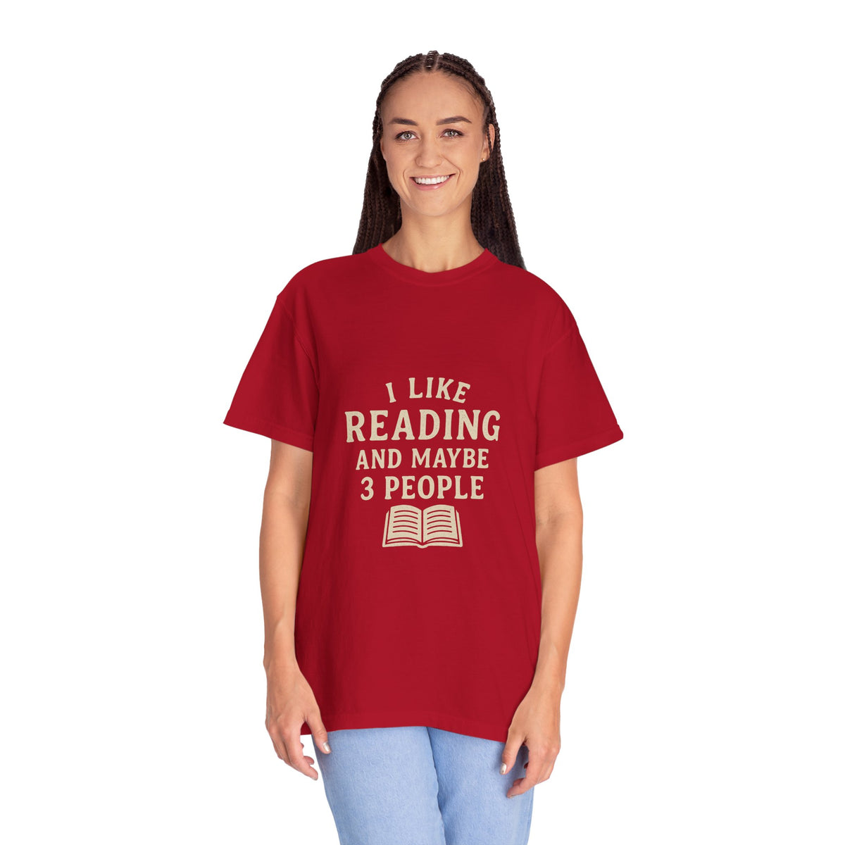Reading Lover T-Shirt — "I Like Reading and Maybe 3 People" Book Lover Tee - Trending Now - October 2026