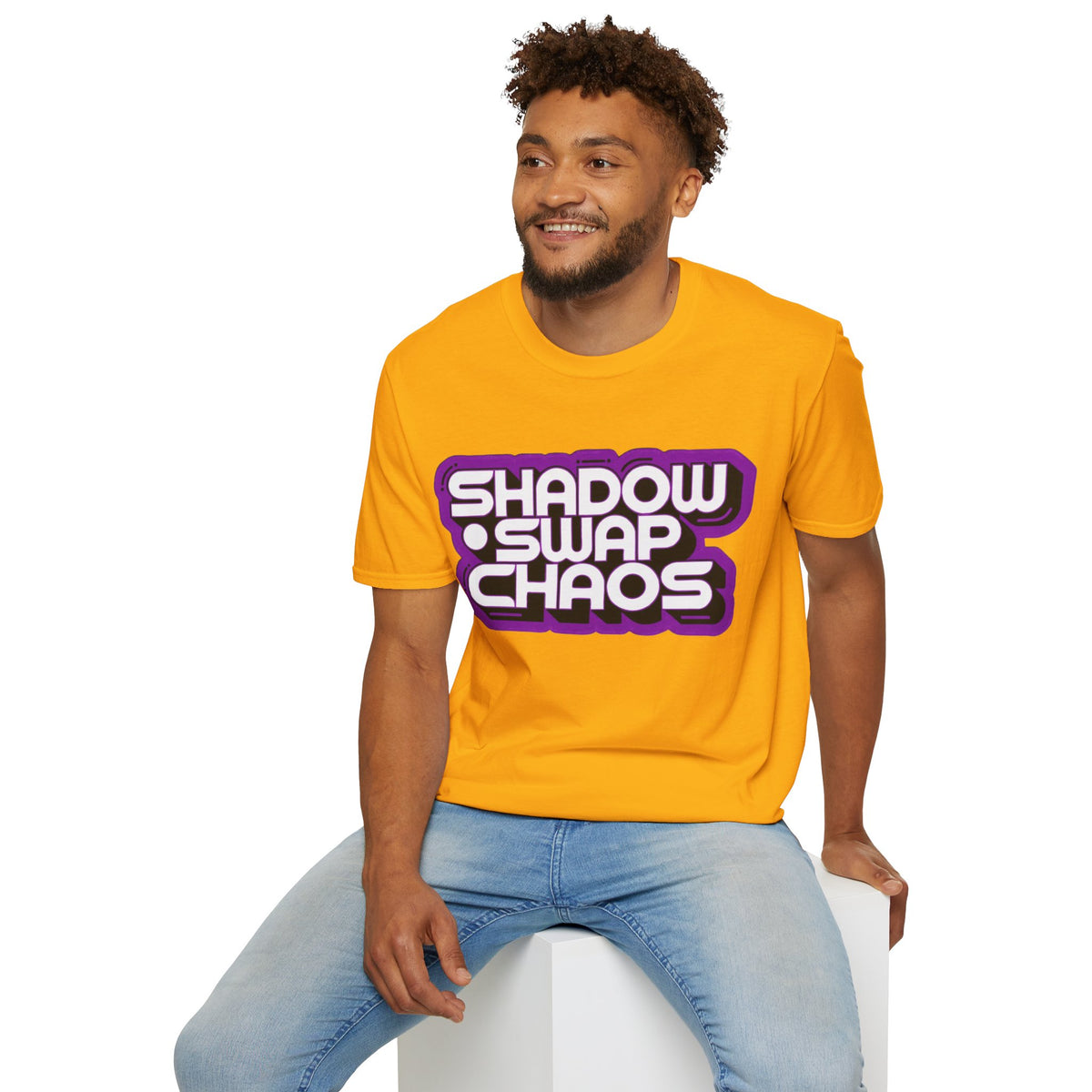 Shadow Swap Chaos T-Shirt — Retro Purple Gaming Graphic Tee - Trending Now - August 2026