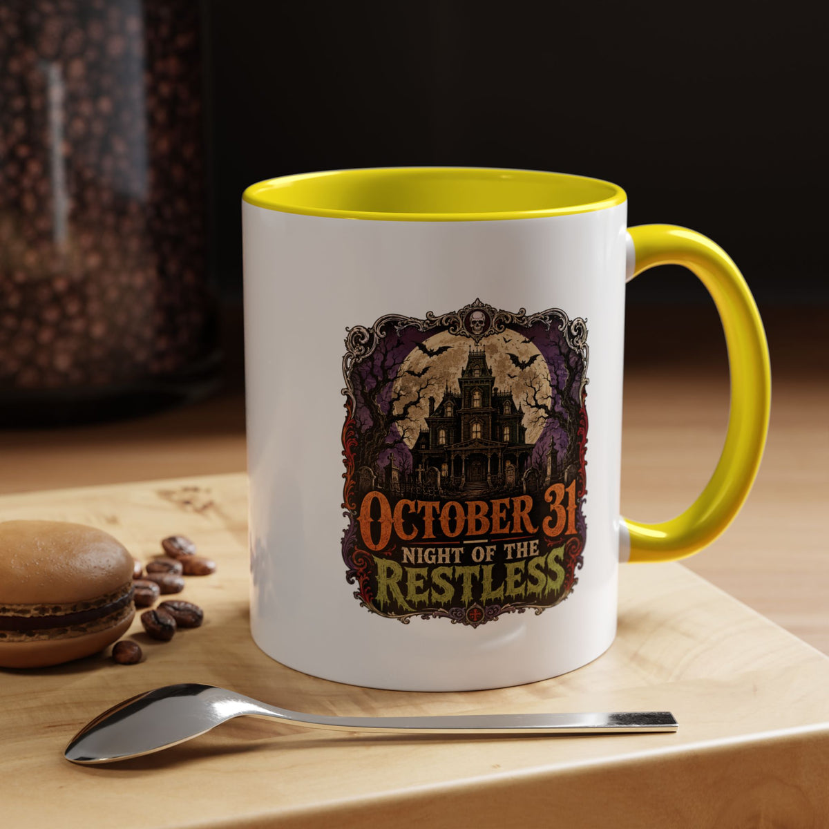 Halloween  October 31 Accent Coffee Mug