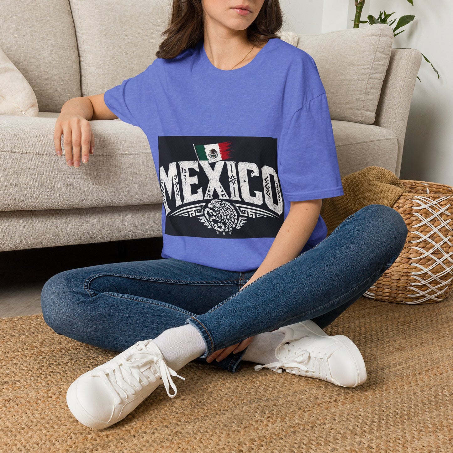 Mexico Vintage Flag T-Shirt