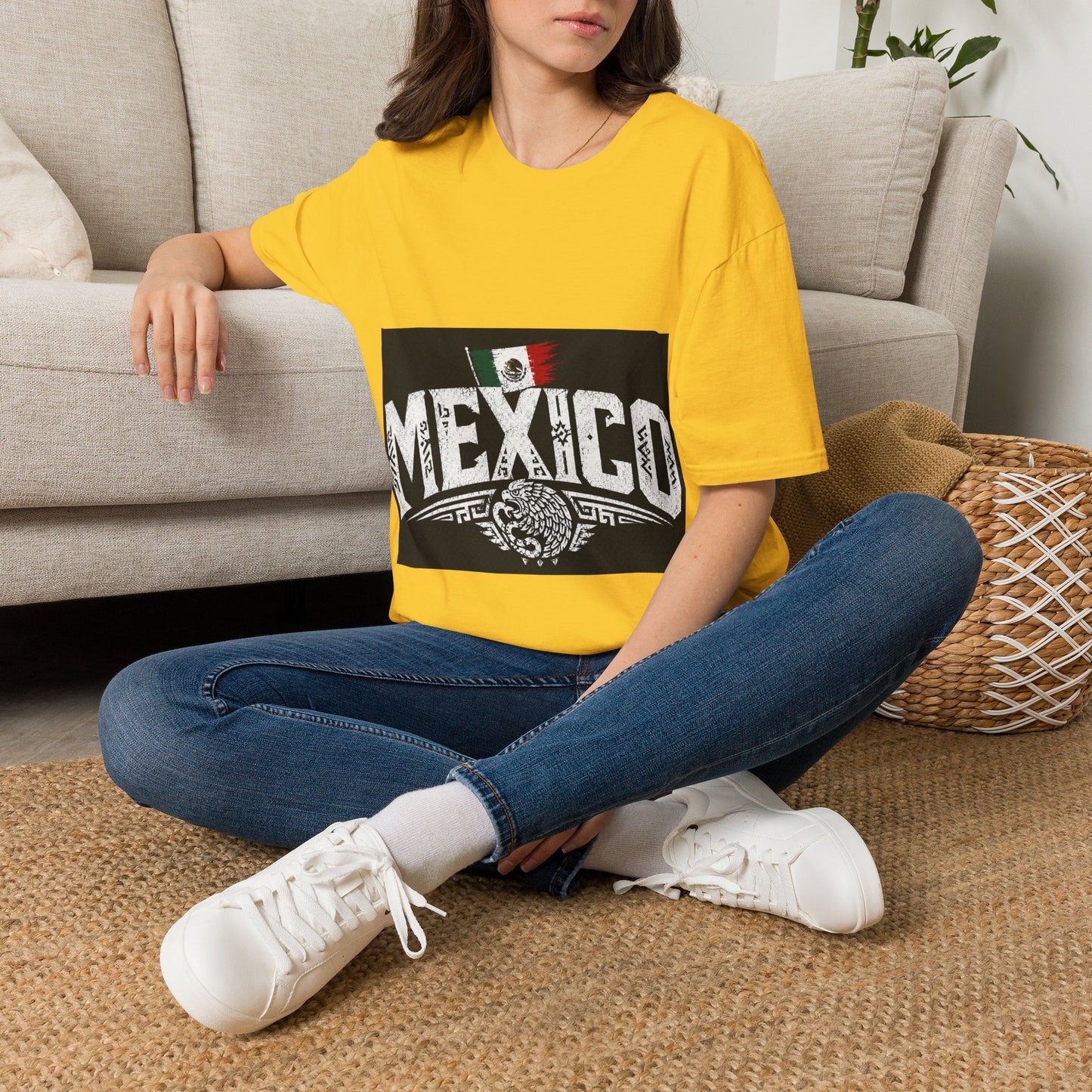 Mexico Vintage Flag T-Shirt