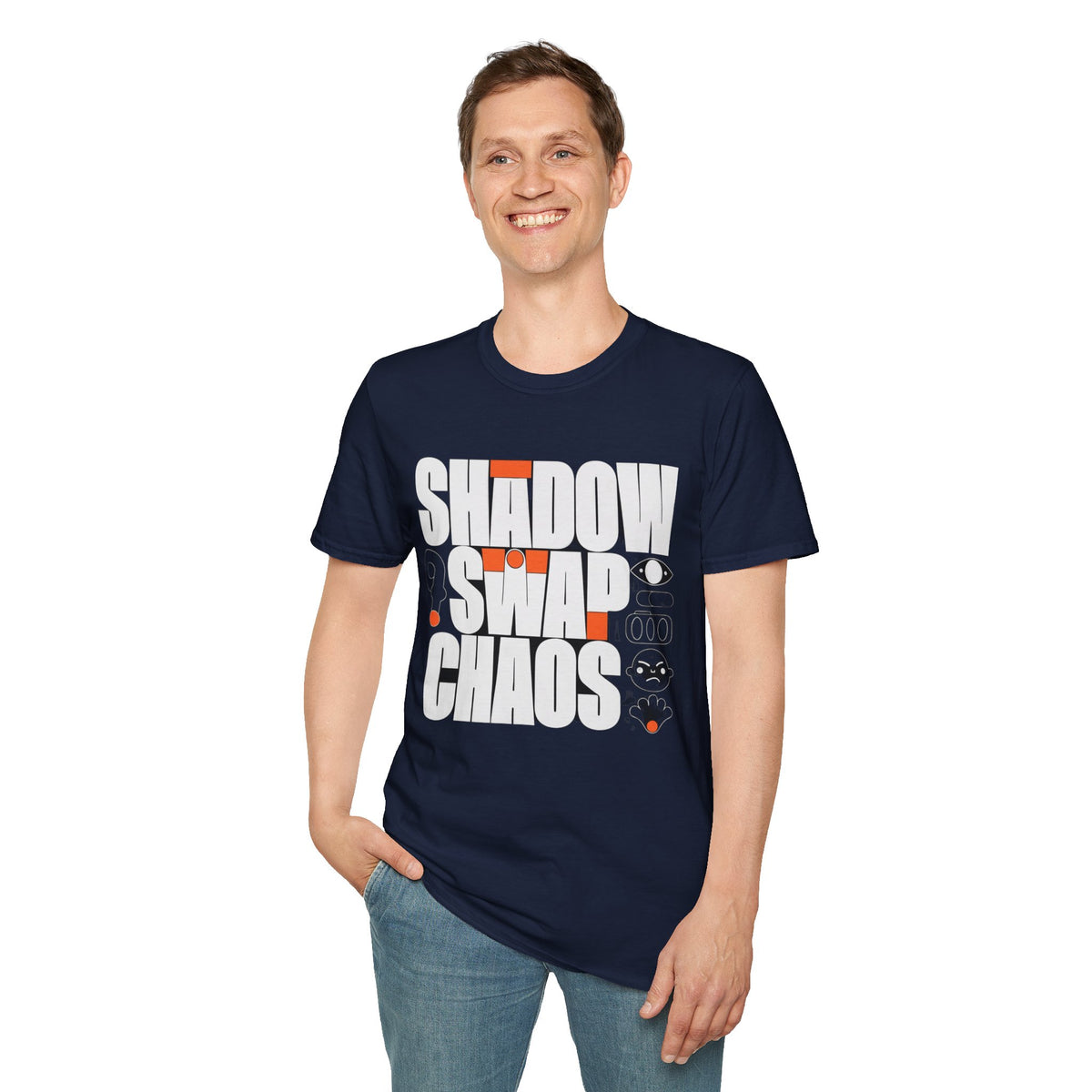 Shadow Swat Chaos Graphic T-Shirt — Bold Retro Typographic Streetwear - Trending Now - August 2026