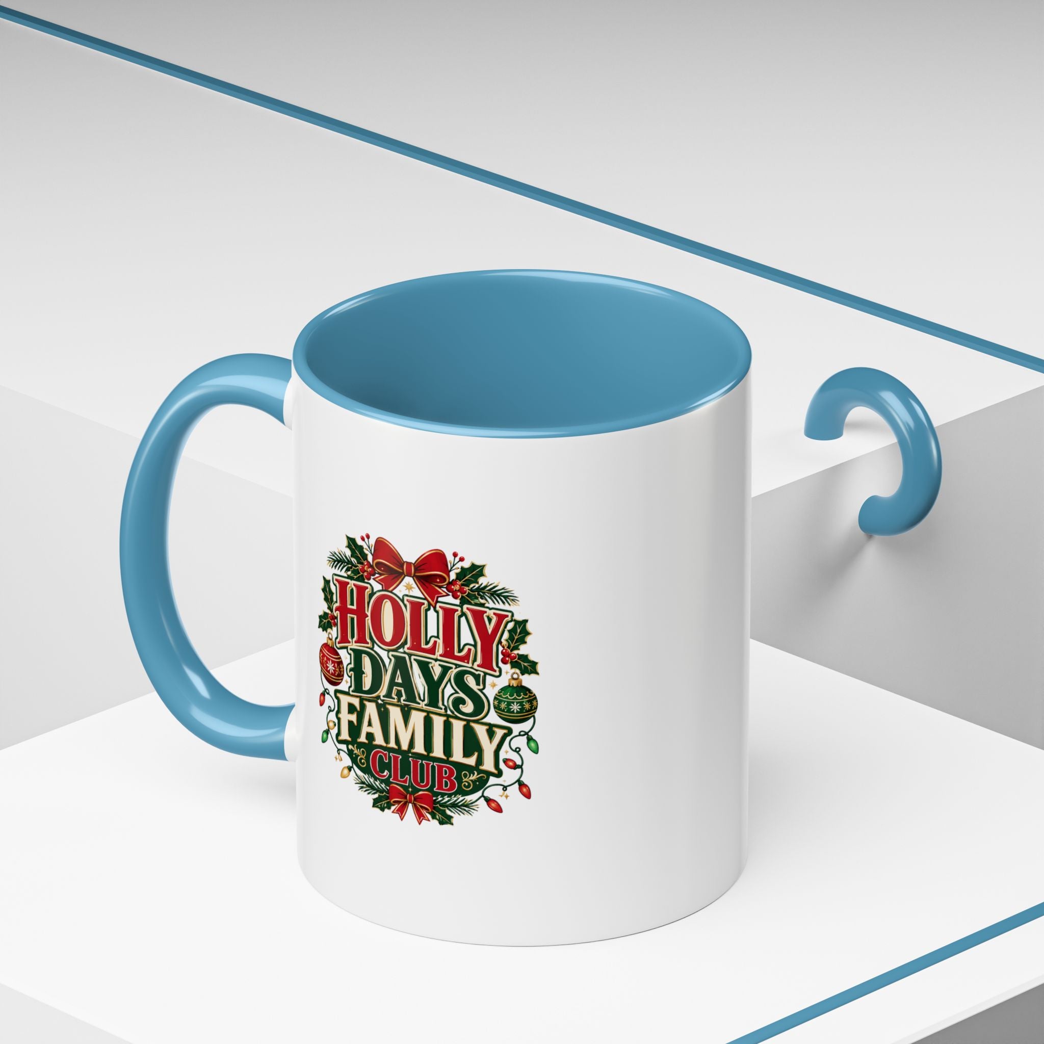 Accent Coffee Mug Holly Days Family