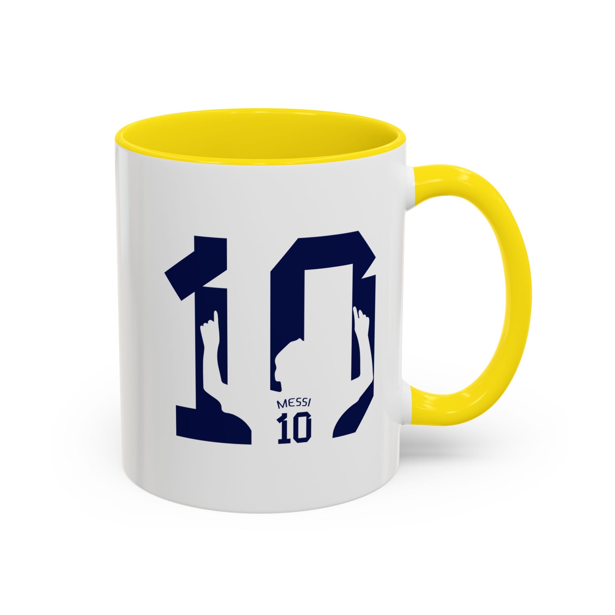 Messi Number 10 Coffee Mug — Soccer Fan Accent Mug
