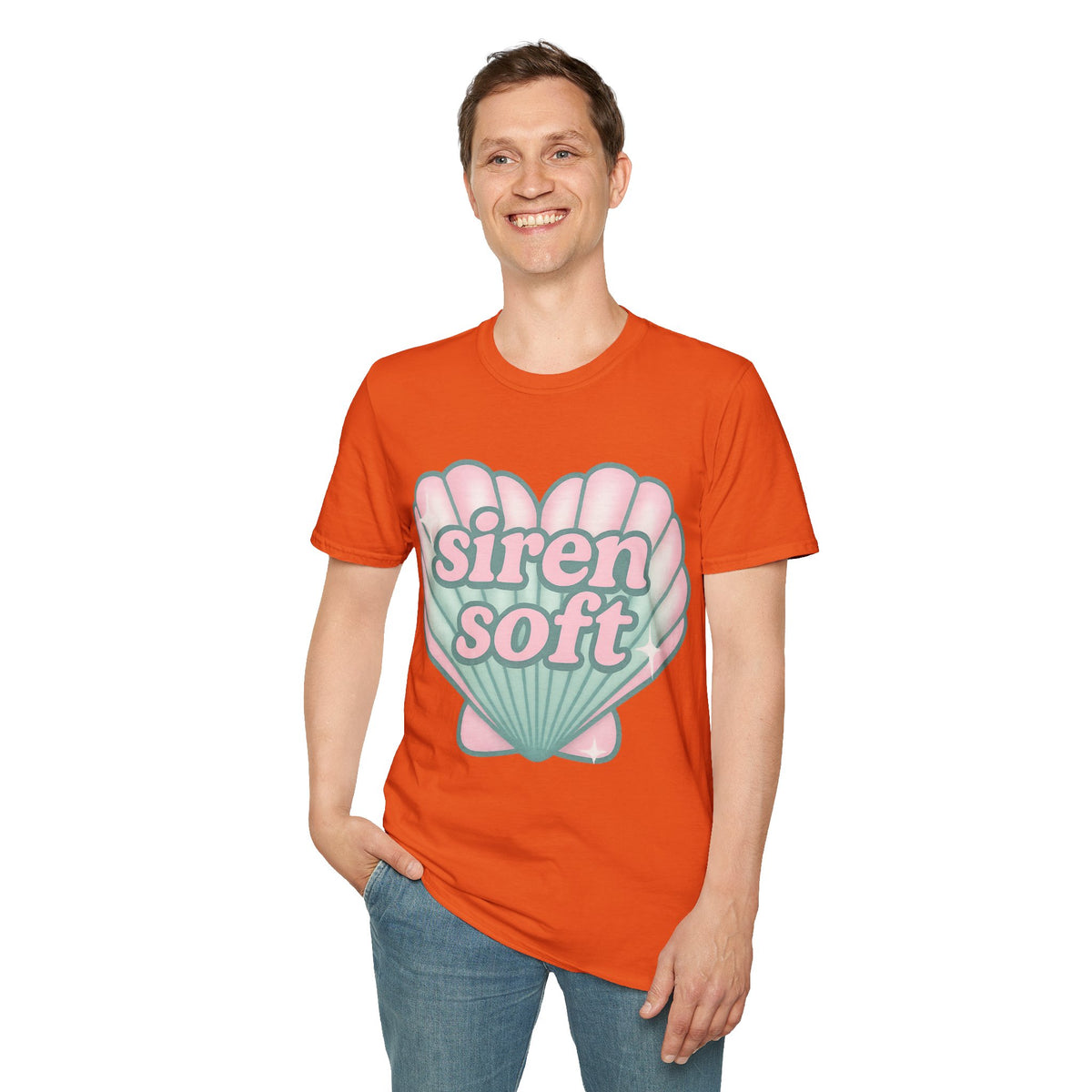 Siren Soft Shell Tee — Cute Pastel Shell Graphic T-Shirt - Trending Now - September 2026