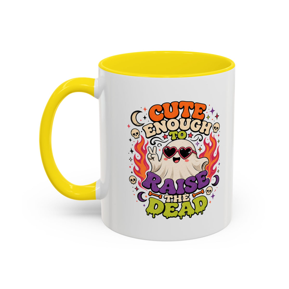 Halloween  Cute Enough Accent Coffee Mug